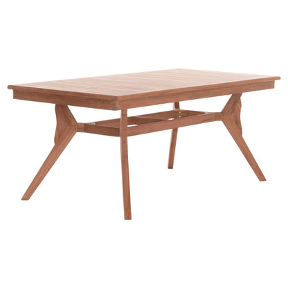 ΤΡΑΠΕΖΙ ΤΡΑΠΕΖΑΡΙΑΣ WONDER ΞΥΛΟ TEAK ΦΥΣΙΚΟ 180x91x75