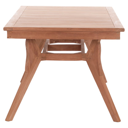 ΤΡΑΠΕΖΙ ΤΡΑΠΕΖΑΡΙΑΣ WONDER ΞΥΛΟ TEAK ΦΥΣΙΚΟ 180x91x75