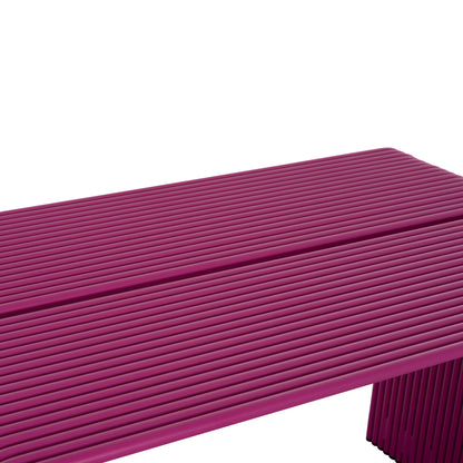 ΤΡΑΠΕΖΙ ΤΡΑΠΕΖΑΡΙΑΣ INTREPID ΑΛΟΥΜΙΝΙΟ ΜΩΒ 120x70x70.5