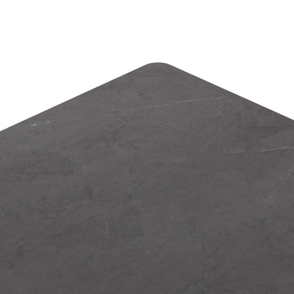 ΤΡΑΠΕΖΙ ΤΡΑΠΕΖΑΡΙΑΣ PUNDER ΓΚΡΙ ΑΛΟΥΜΙΝΙΟ-SINTERED STONE TOP 220x100x76