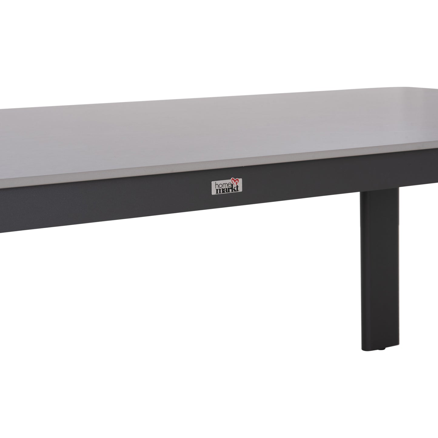 ΤΡΑΠΕΖΙ ΤΡΑΠΕΖΑΡΙΑΣ PUNDER ΓΚΡΙ ΑΛΟΥΜΙΝΙΟ-SINTERED STONE TOP 220x100x76