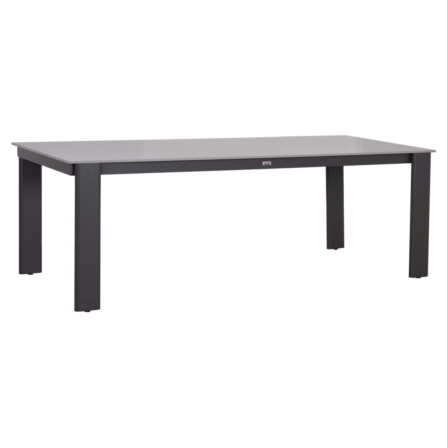 ΤΡΑΠΕΖΙ ΤΡΑΠΕΖΑΡΙΑΣ PUNDER ΓΚΡΙ ΑΛΟΥΜΙΝΙΟ-SINTERED STONE TOP 220x100x76