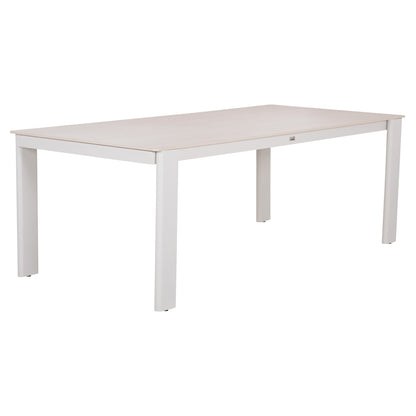 ΤΡΑΠΕΖΙ ΤΡΑΠΕΖΑΡΙΑΣ PUNDER ΚΡΕΜ ΑΛΟΥΜΙΝΙΟ-SINTERED STONE TOP 220x100x76