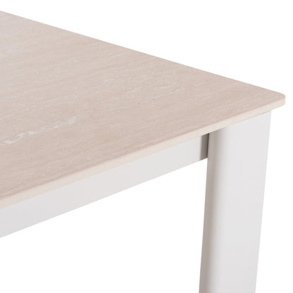 ΤΡΑΠΕΖΙ ΤΡΑΠΕΖΑΡΙΑΣ PUNDER ΚΡΕΜ ΑΛΟΥΜΙΝΙΟ-SINTERED STONE TOP 220x100x76