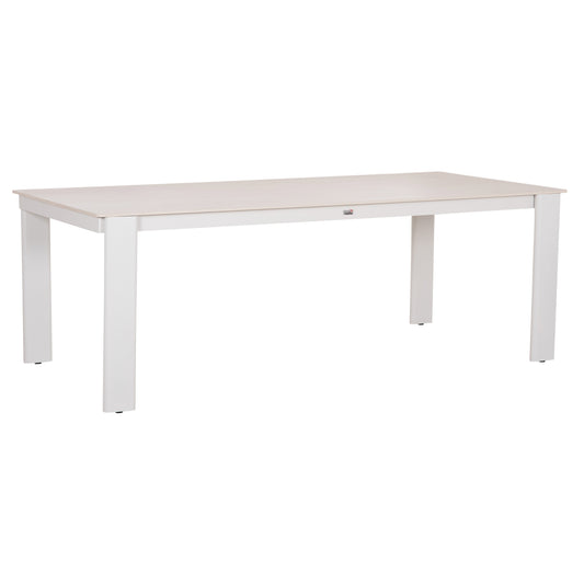 ΤΡΑΠΕΖΙ ΤΡΑΠΕΖΑΡΙΑΣ PUNDER ΚΡΕΜ ΑΛΟΥΜΙΝΙΟ-SINTERED STONE TOP 220x100x76