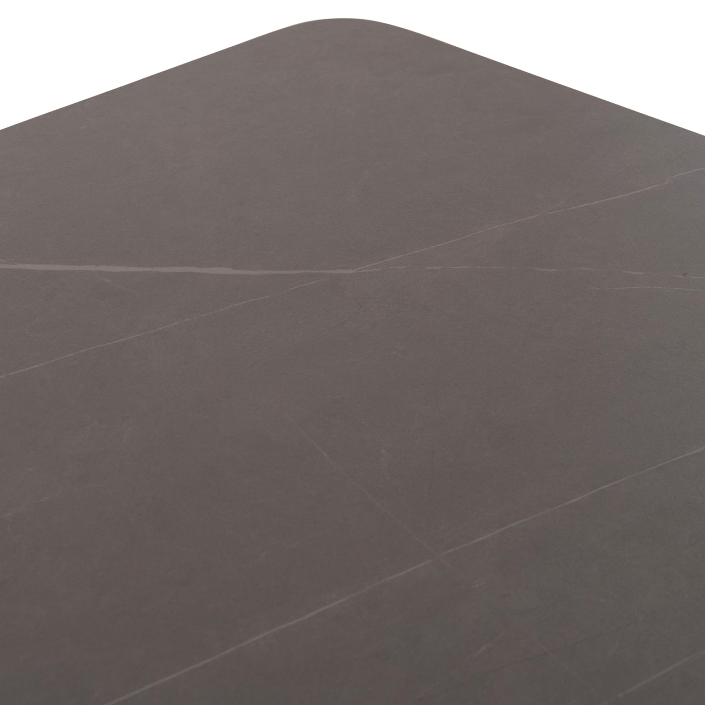 ΤΡΑΠΕΖΙ ΤΡΑΠΕΖΑΡΙΑΣ STAD ΓΚΡΙ ΑΛΟΥΜΙΝΙΟ & SINTERED STONE TOP 220x100x74