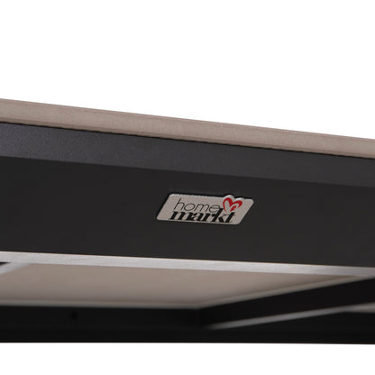 ΤΡΑΠΕΖΙ ΤΡΑΠΕΖΑΡΙΑΣ STAD ΓΚΡΙ ΑΛΟΥΜΙΝΙΟ & SINTERED STONE TOP 220x100x74