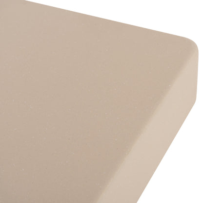 ΤΡΑΠΕΖΙ ΤΡΑΠΕΖΑΡΙΑΣ FIBER CEMENT & ΞΥΛΟ ΑΚΑΚΙΑΣ MAEVE ΜΠΕΖ 200x100x75