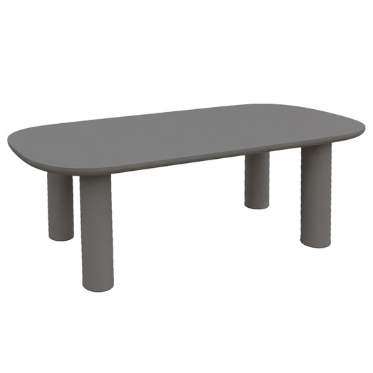 ΤΡΑΠΕΖΙ ΤΡΑΠΕΖΑΡΙΑΣ FIBER CEMENT KIORA ΓΚΡΙ 200x100x75