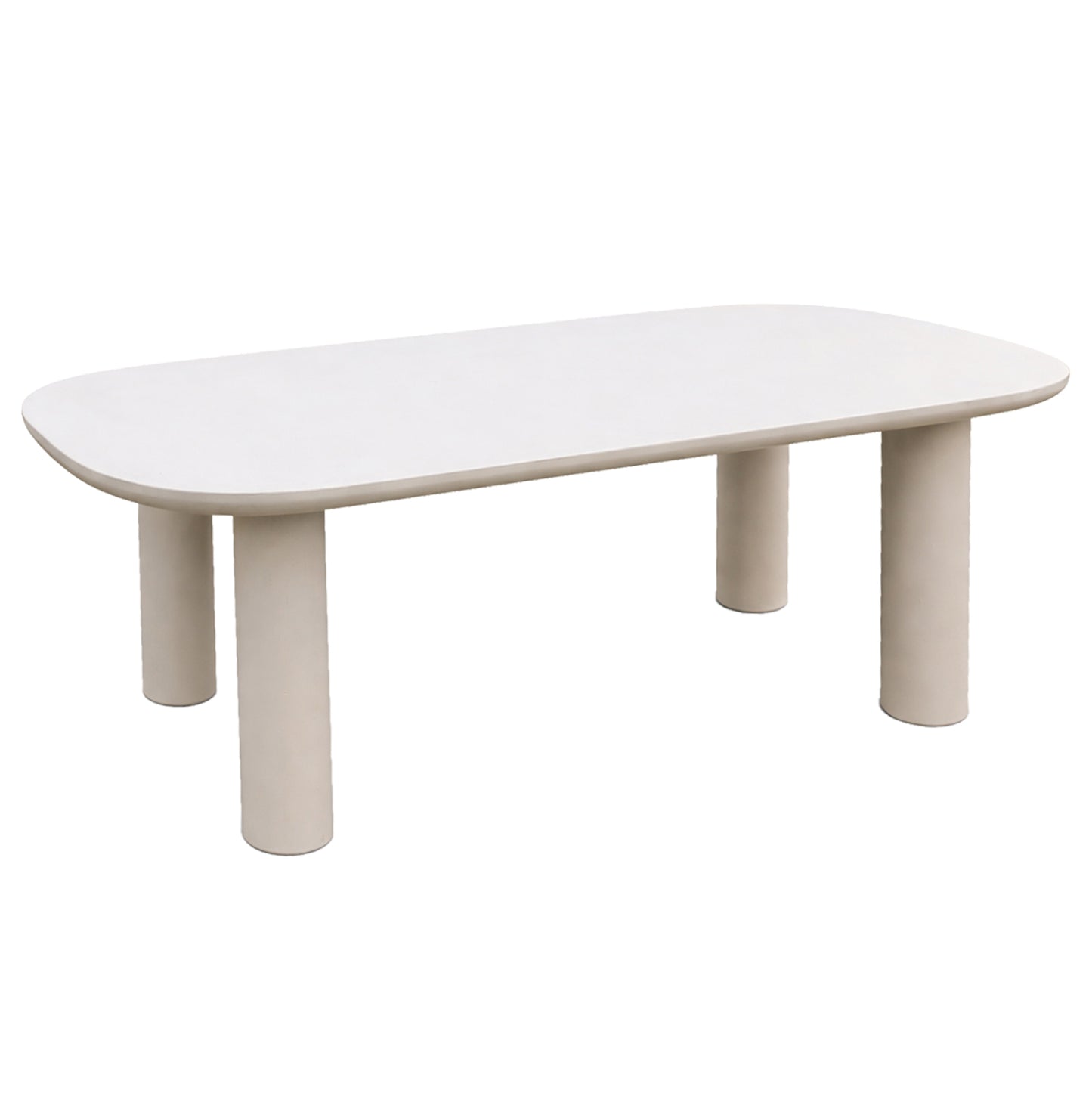 ΤΡΑΠΕΖΙ ΤΡΑΠΕΖΑΡΙΑΣ FIBER CEMENT KIORA ΜΠΕΖ 200x100x75