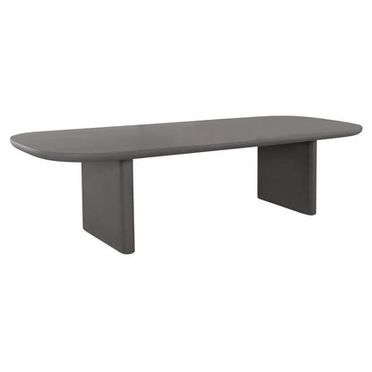 ΤΡΑΠΕΖΙ ΤΡΑΠΕΖΑΡΙΑΣ FIBER CEMENT AZAMI ΓΚΡΙ 300x112x75