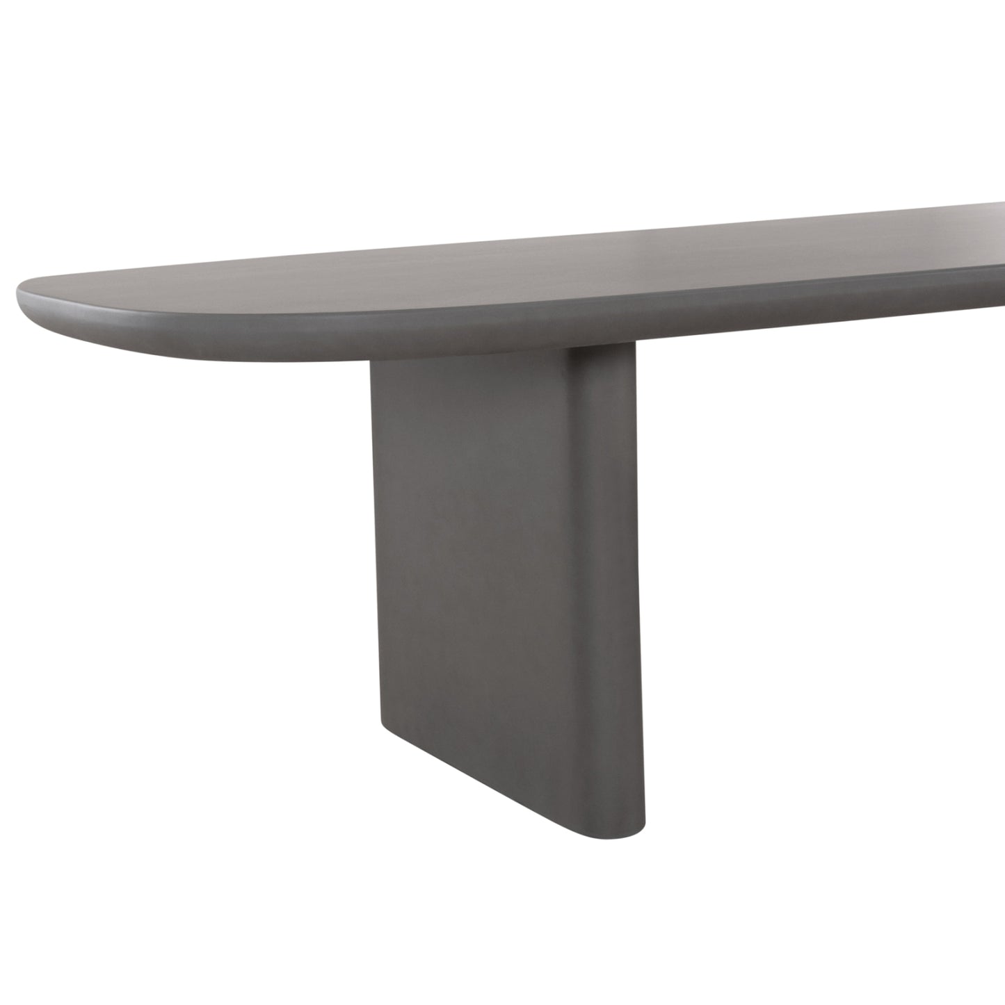 ΤΡΑΠΕΖΙ ΤΡΑΠΕΖΑΡΙΑΣ FIBER CEMENT AZAMI ΓΚΡΙ 300x112x75
