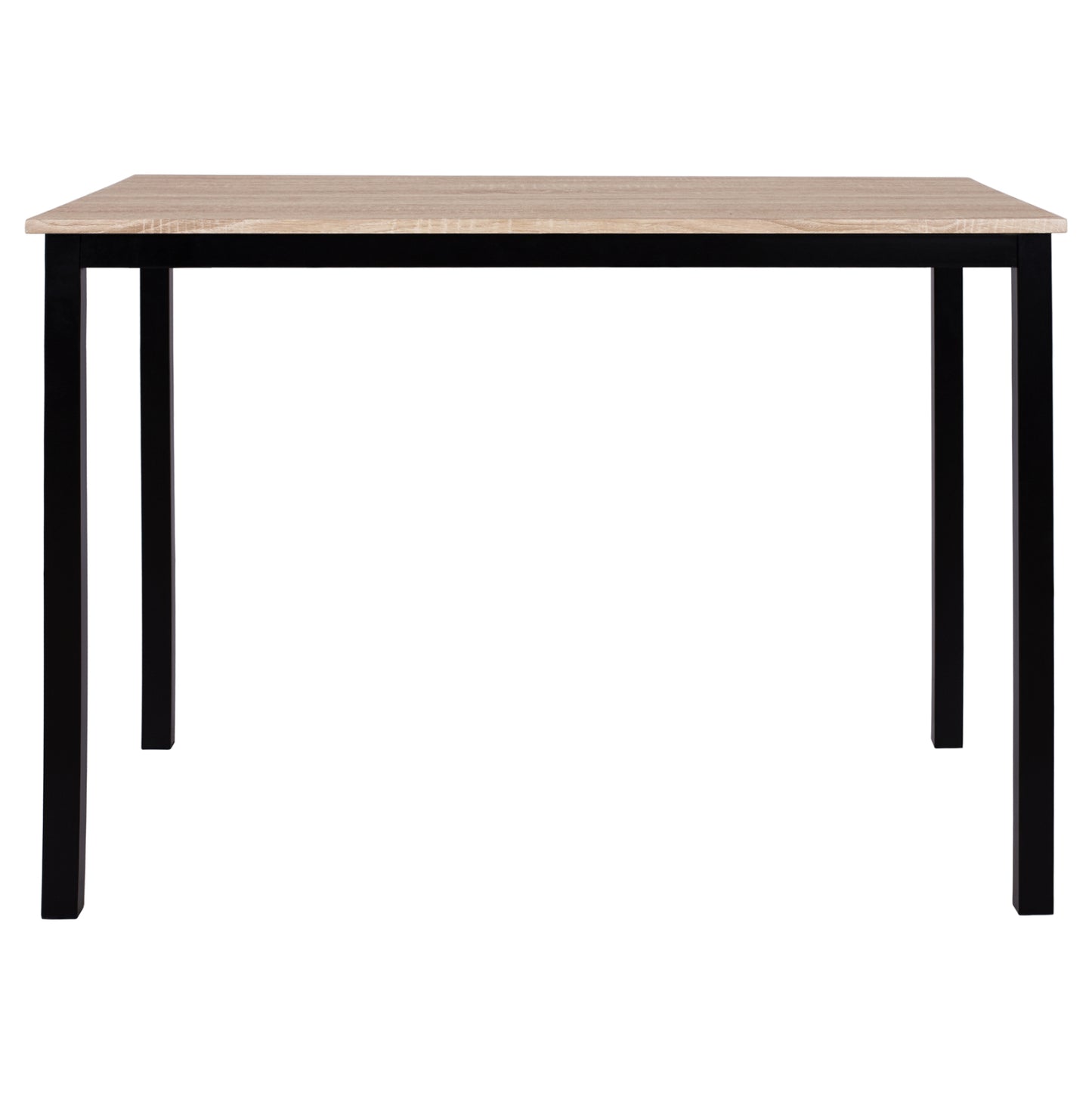 ΤΡΑΠΕΖΙ ΤΡΑΠΕΖΑΡΙΑΣ PANYA SONOMA ΜΑΥΡΑ ΠΟΔΙΑ 110x70x76