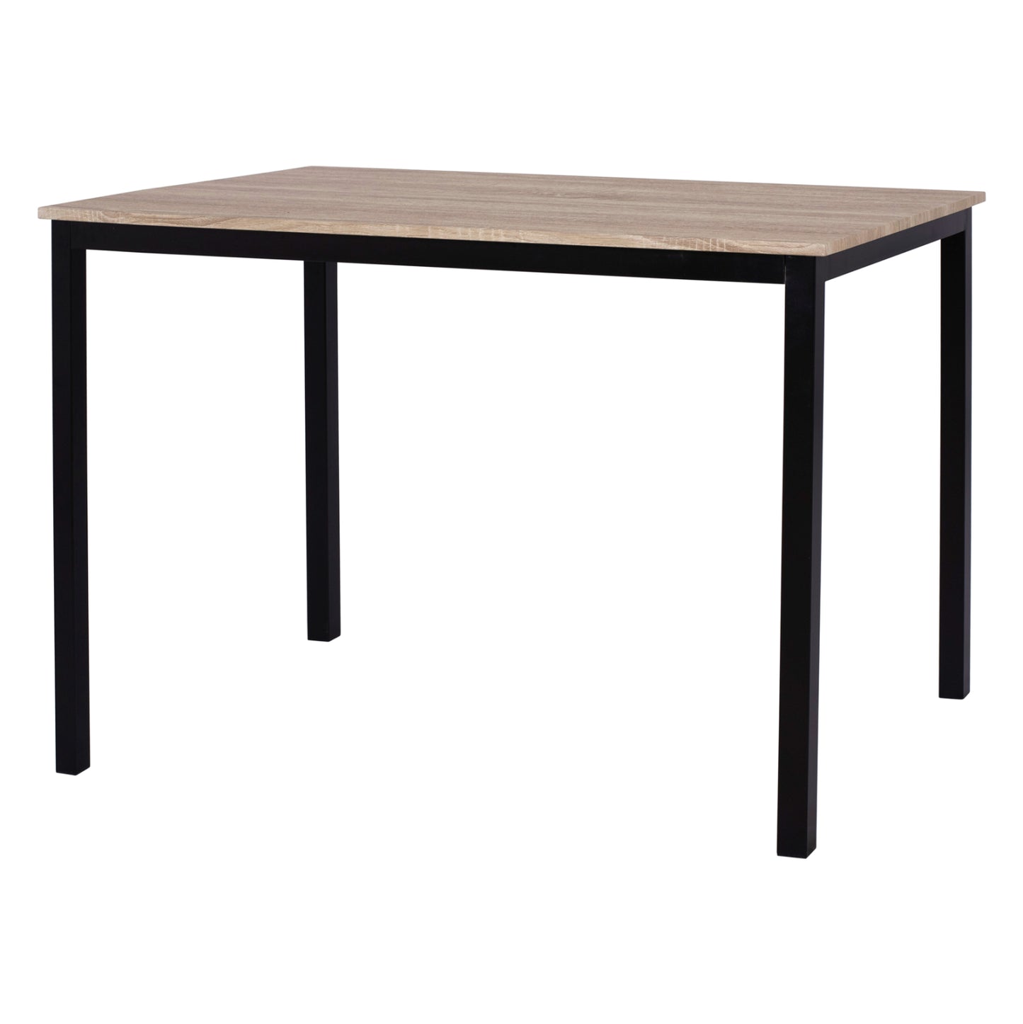 ΤΡΑΠΕΖΙ ΤΡΑΠΕΖΑΡΙΑΣ PANYA SONOMA ΜΑΥΡΑ ΠΟΔΙΑ 110x70x76