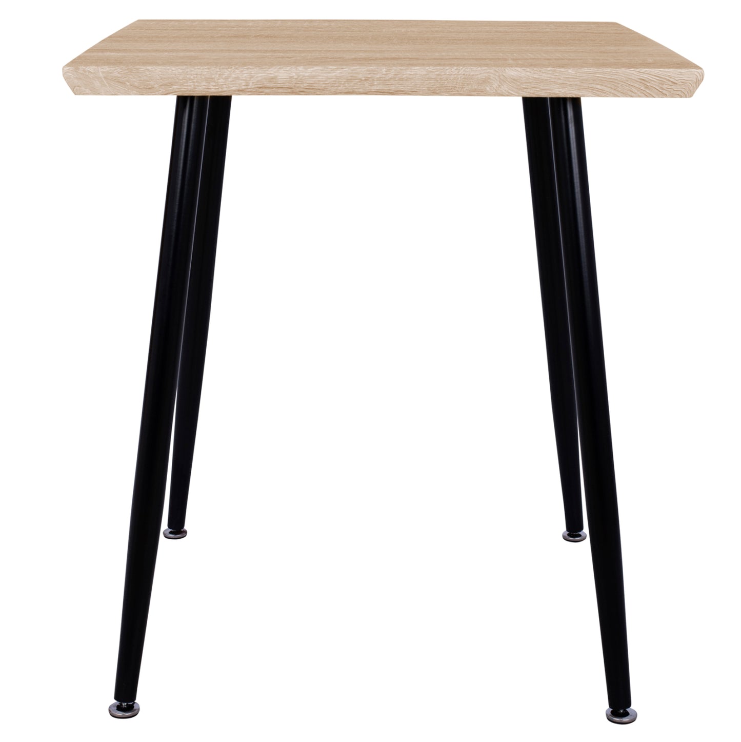 DINING TABLE PALOMA SONOMA BLACK LEGS 70x70x76.5