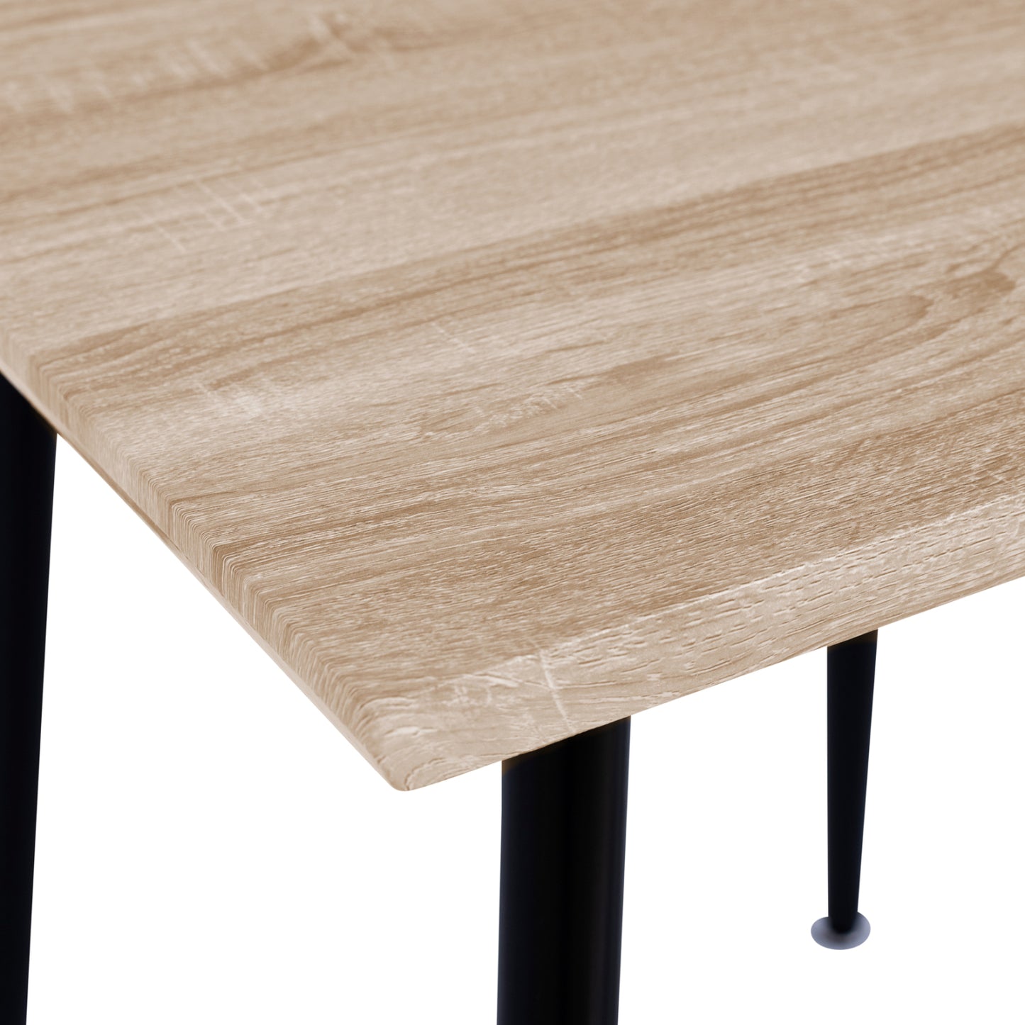 DINING TABLE PALOMA SONOMA BLACK LEGS 70x70x76.5