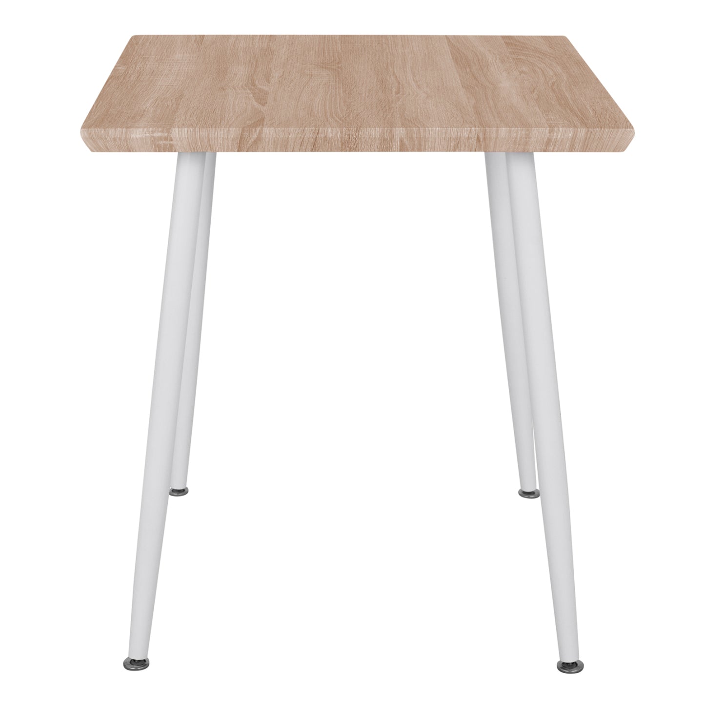 DINING TABLE PALOMA SONOMA WHITE LEGS 70x70x76.5