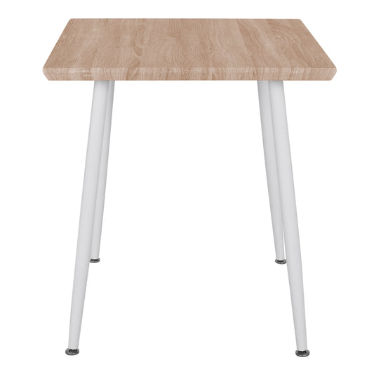 ΤΡΑΠΕΖΙ ΤΡΑΠΕΖΑΡΙΑΣ PALOMA SONOMA ΛΕΥΚΑ ΠΟΔΙΑ 70x70x76,5