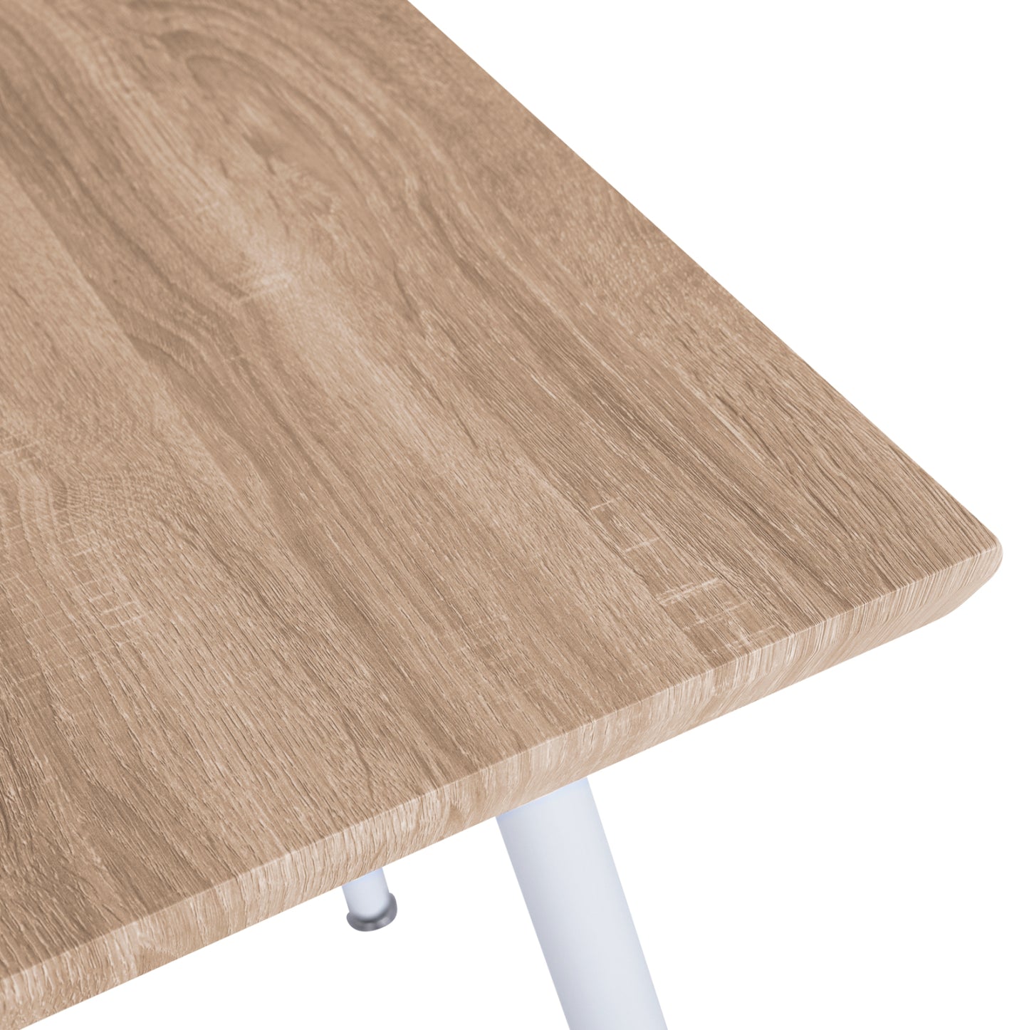 DINING TABLE PALOMA SONOMA WHITE LEGS 70x70x76.5