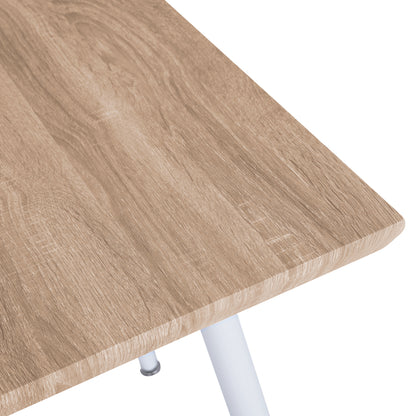 DINING TABLE PALOMA SONOMA WHITE LEGS 70x70x76.5