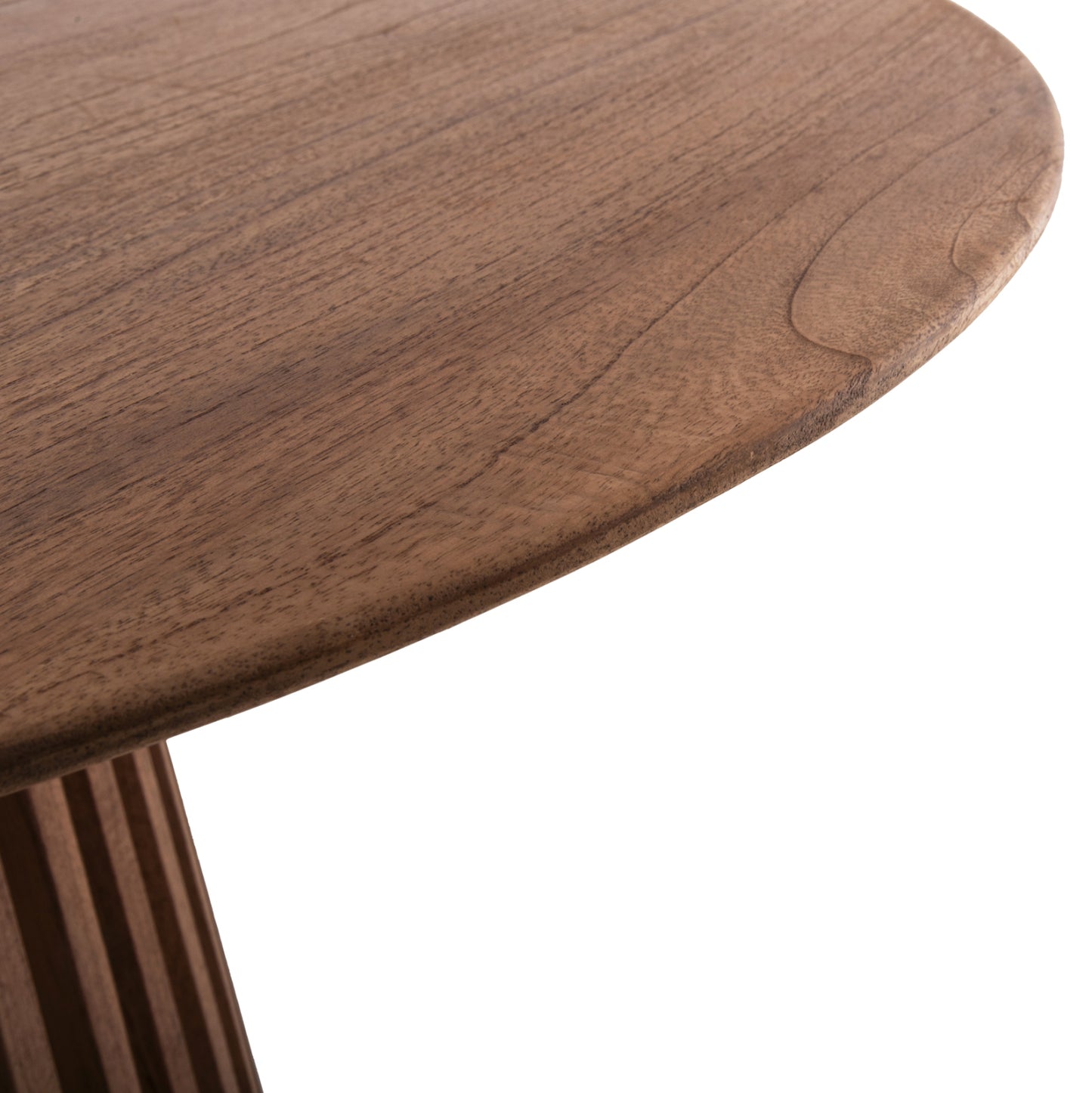 DINING TABLE FRANTZ SOLID MINDI WOOD IN NATURAL F120X76,5