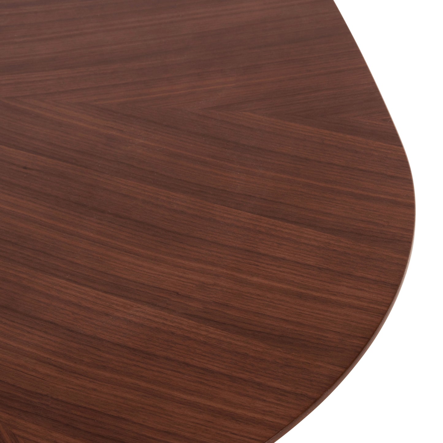 DINING TABLE RINER MDF WITH WALNUT VENEER 150x150x75