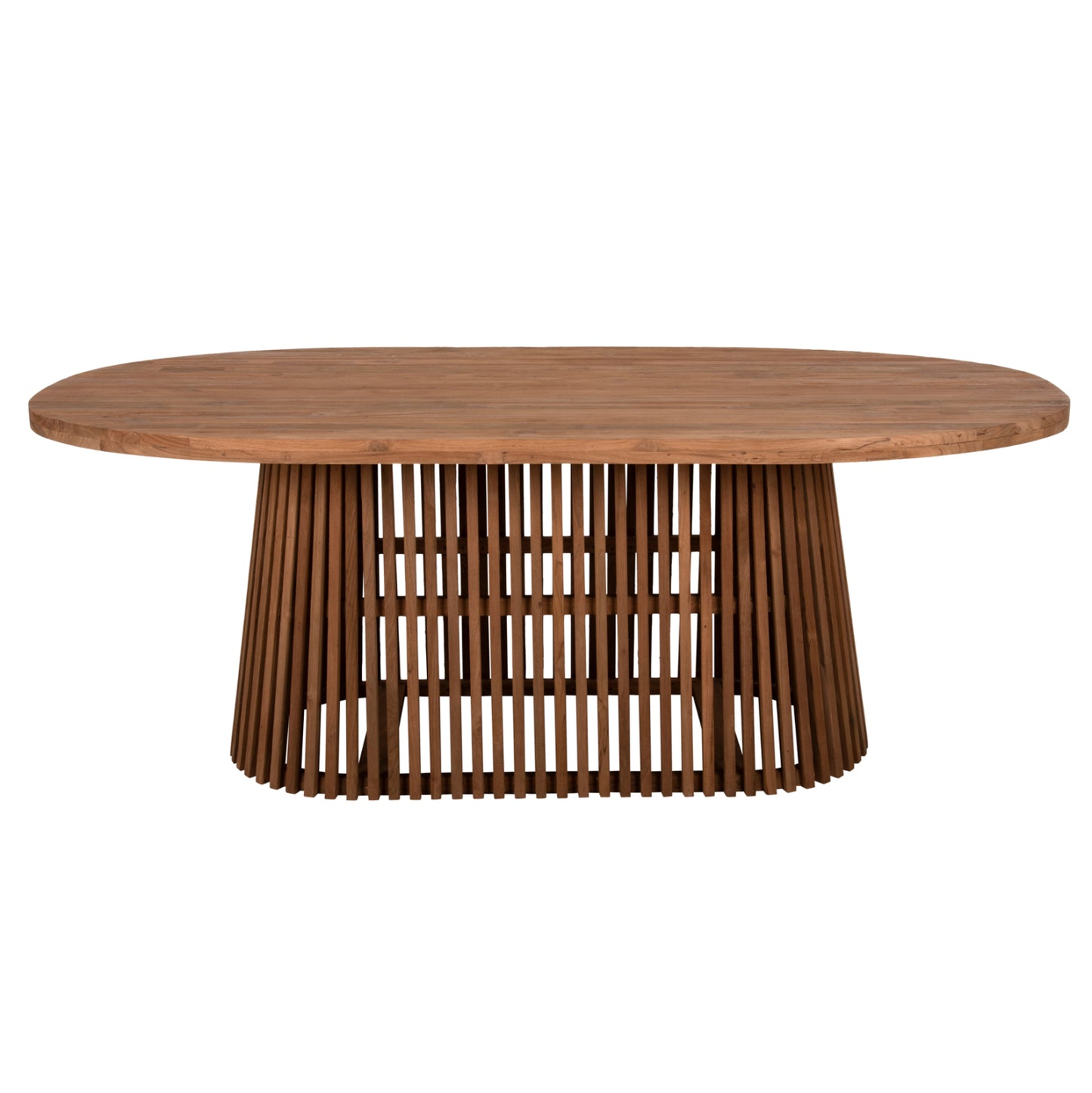 DINING TABLE REMIK RECYCLED TEAK IN NATURAL 200x100x75.5
