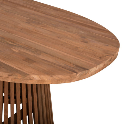 DINING TABLE REMIK RECYCLED TEAK IN NATURAL 200x100x75.5