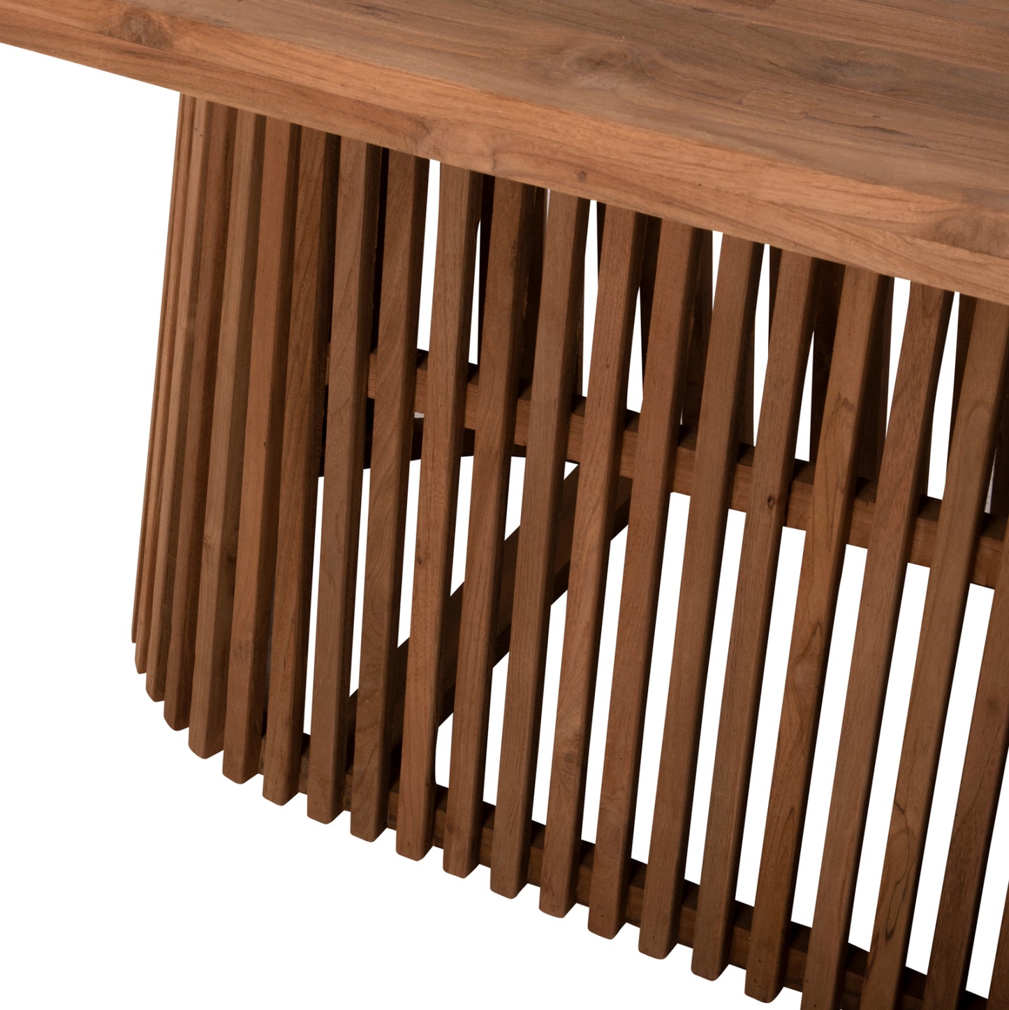 DINING TABLE REMIK RECYCLED TEAK IN NATURAL 200x100x75.5