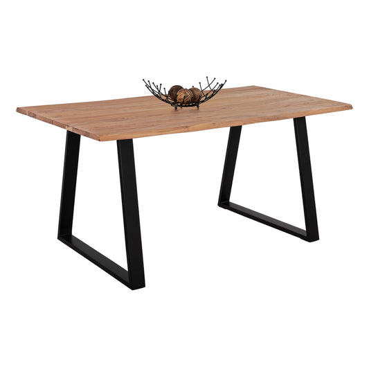 DINING TABLE SOFIA SLIM SOLID ACACIA WOOD 160x90x76