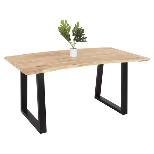 ΤΡΑΠΕΖΙ ΤΡΑΠΕΖΑΡΙΑΣ SOFIA SLIM ΜΑΣΙΦ ΞΥΛΟ ΑΚΑΚΙΑΣ 160x92x78