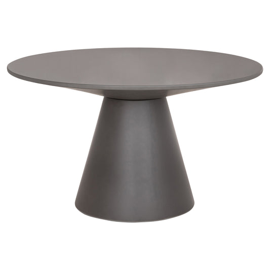 DINING TABLE FIBER CEMENT ROUND RAIKO GREY Φ130x75