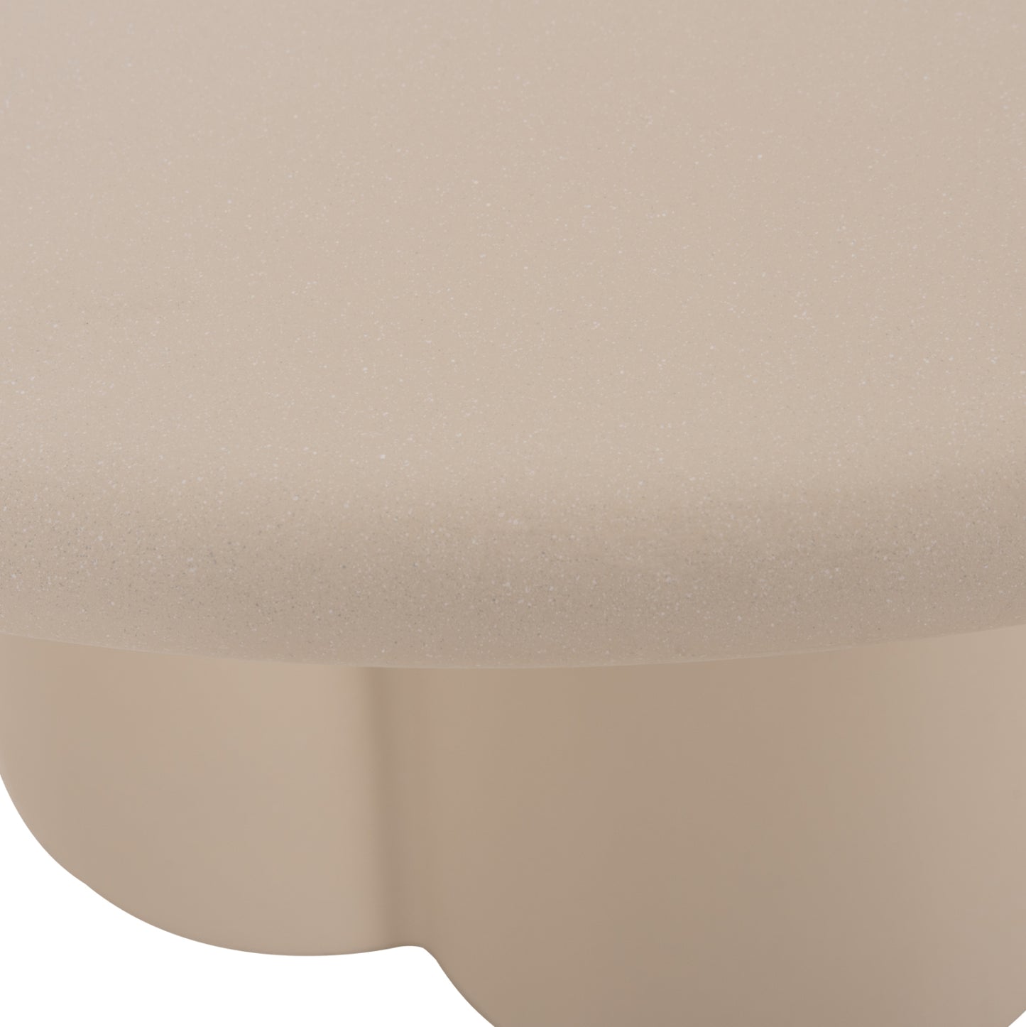 ΤΡΑΠΕΖΙ ΤΡΑΠΕΖΑΡΙΑΣ FIBER CEMENT ΣΤΡΟΓΓΥΛΟ NAYU ΜΠΕΖ Φ120x73