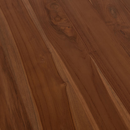 RODER ROUND TEAK WOOD DINING TABLE D130x79.5