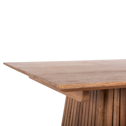 DINING TABLE SQUARE FRANTZ SOLID MINDI WOOD 80x80x75