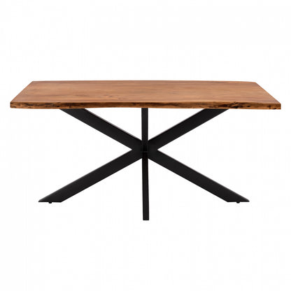 DINING TABLE MONTANA SUPERIOR SOLID ACACIA 160x90x77