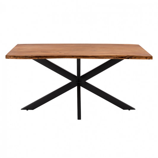 DINING TABLE MONTANA SUPERIOR SOLID ACACIA 160x90x77