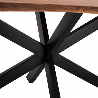 DINING TABLE MONTANA SUPERIOR SOLID ACACIA 160x90x77