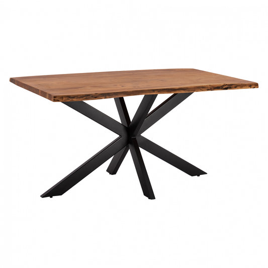 DINING TABLE MONTANA SUPERIOR SOLID ACACIA 160x90x77