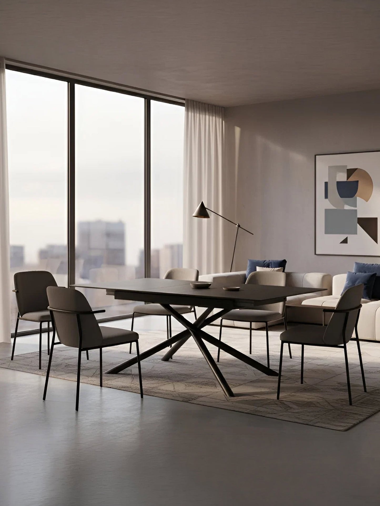 Τραπέζι Sullivan Επεκτεινόμενο 160x90x75