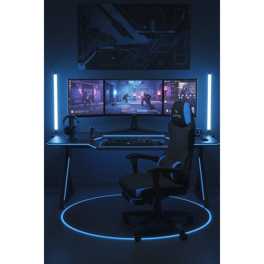 Gaming Chair Raptor Venom Blue 65x63x115