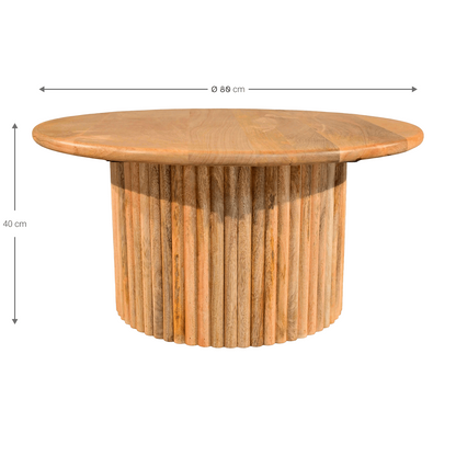 Τραπεζάκι Σαλονιού Aster 80x80x40