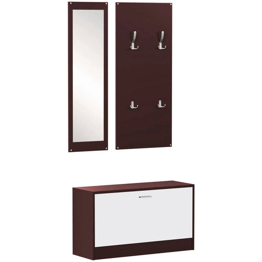 Thomas Reception Furniture Wenge-White 80x27x175