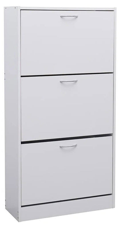 Shoe Cabinet Cynthia 3D White 60x24x118