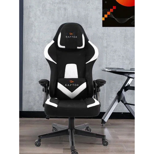 Gaming Chair Raptor Fury White 60x60x122