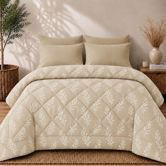 Πάπλωμα Υπέρδιπλο 220x240 Vivian Beige