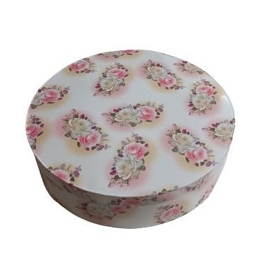 Σετ Πάστας & Πιατέλα 7 Τμχ Πορσελάνης σε Καπελιέρα Vintage Roses