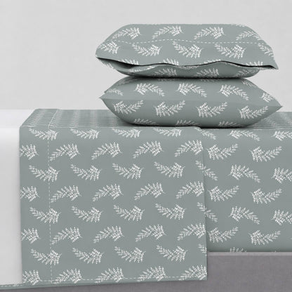 Σεντόνια King Size Σετ 2 x 2.60x2.80εκ + 2 x 52x72εκ Vivian Grey
