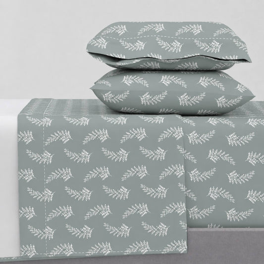 Σεντόνια King Size Σετ 2 x 2.60x2.80εκ + 2 x 52x72εκ Vivian Grey