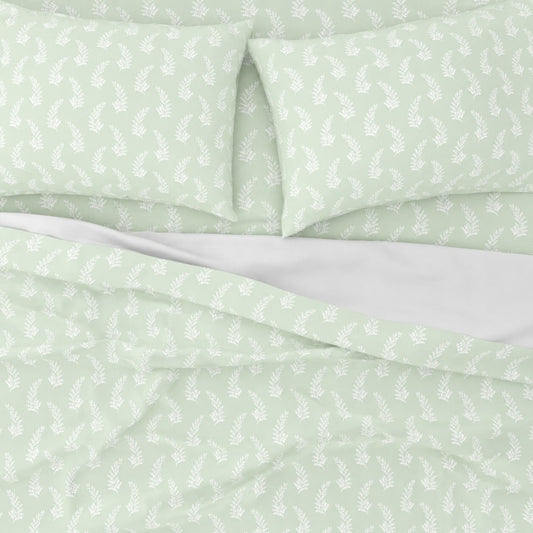 Σεντόνια King Size Σετ 2 x 2.60x2.80εκ + 2 x 52x72εκ Vivian Olive